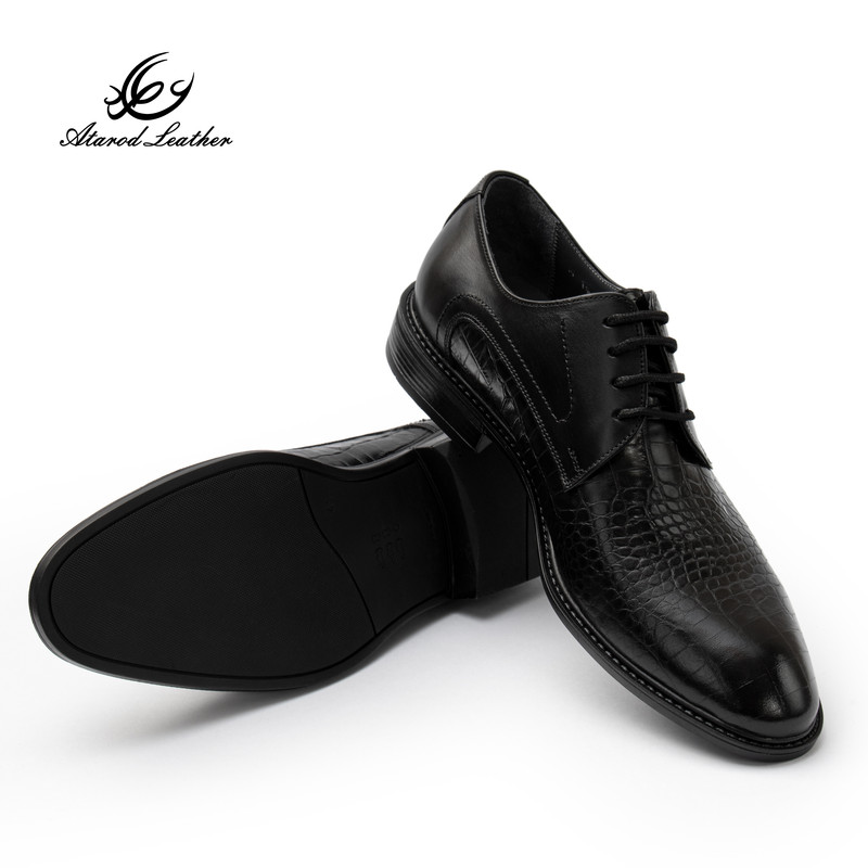 کفش رسمی مردانه چرم عطارد مدل SH356