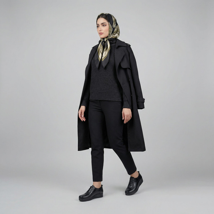 کفش طبی زنانه چرم عطارد مدل SH44