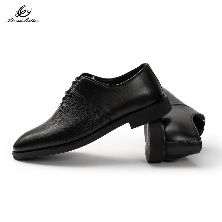 کفش رسمی مردانه چرم عطارد مدل چرم طبیعی کد SH366