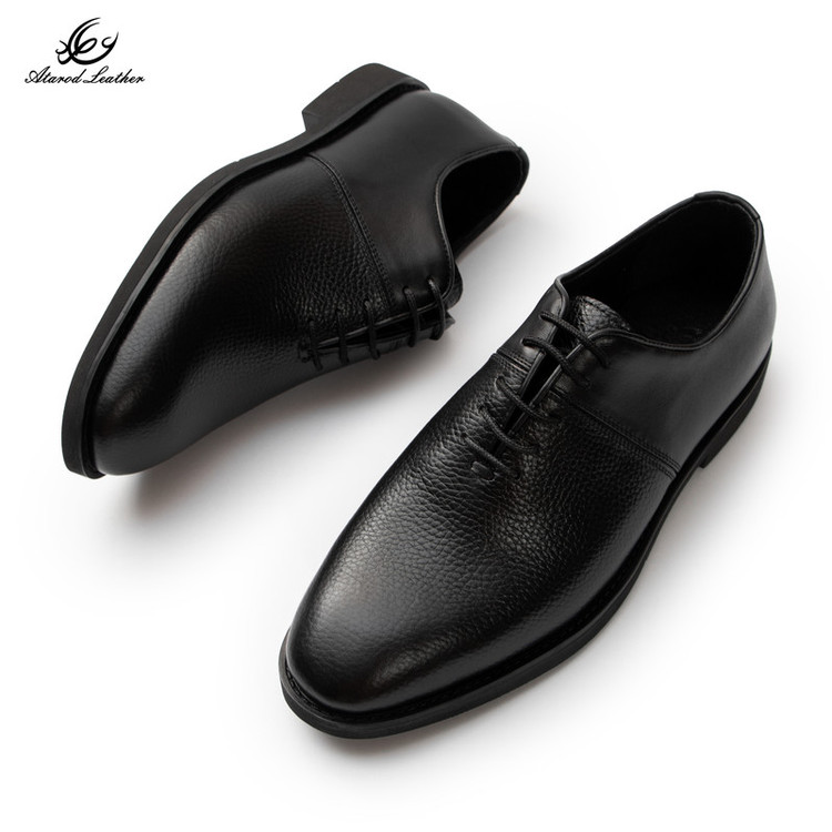 کفش رسمی مردانه چرم عطارد مدل چرم طبیعی کد SH366