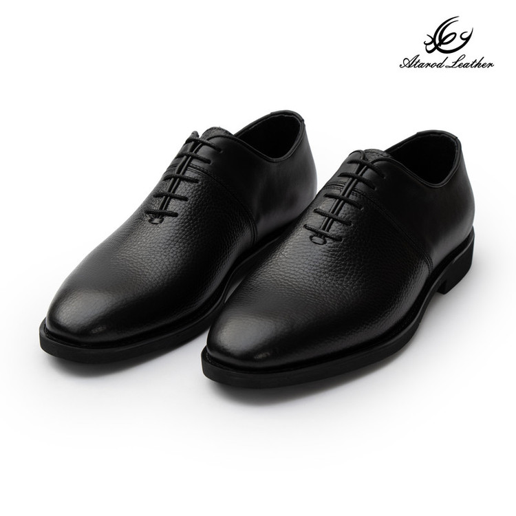 کفش رسمی مردانه چرم عطارد مدل چرم طبیعی کد SH366