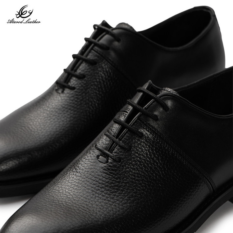کفش رسمی مردانه چرم عطارد مدل چرم طبیعی کد SH366