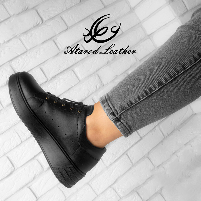 کفش روزمره زنانه چرم عطارد مدل چرم طبیعی کد SH53