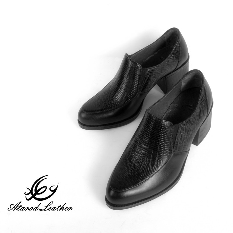کفش زنانه چرم عطارد مدل چرم طبیعی کد SH147