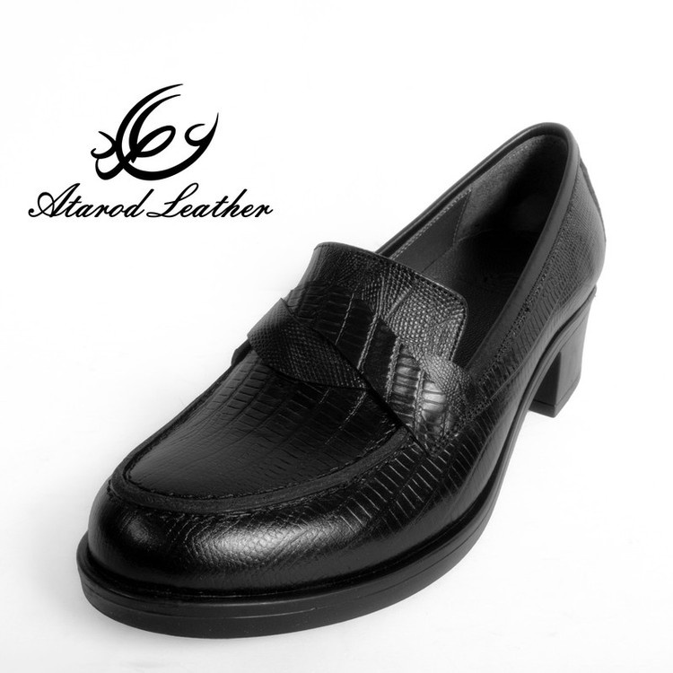 کفش زنانه چرم عطارد مدل چرم طبیعی کد SH146