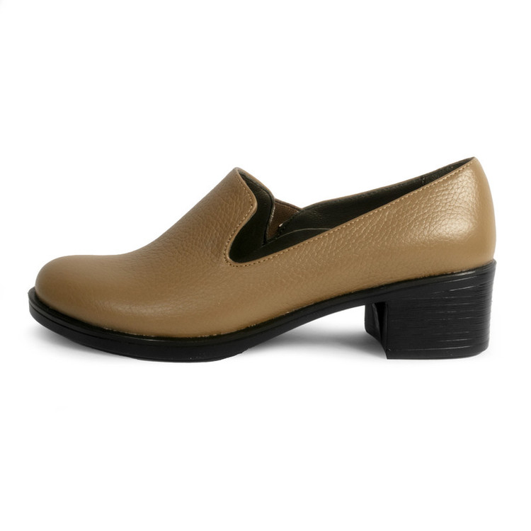 کفش پاشنهدار زنانه چرم عطارد مدل SH170