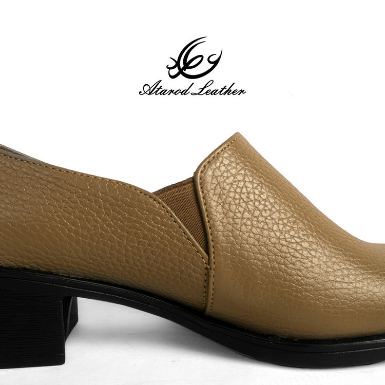 کفش پاشنهدار زنانه چرم عطارد مدل SH170