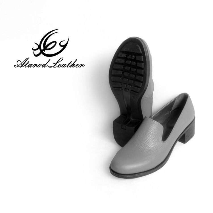 کفش پاشنهدار زنانه چرم عطارد مدل SH170