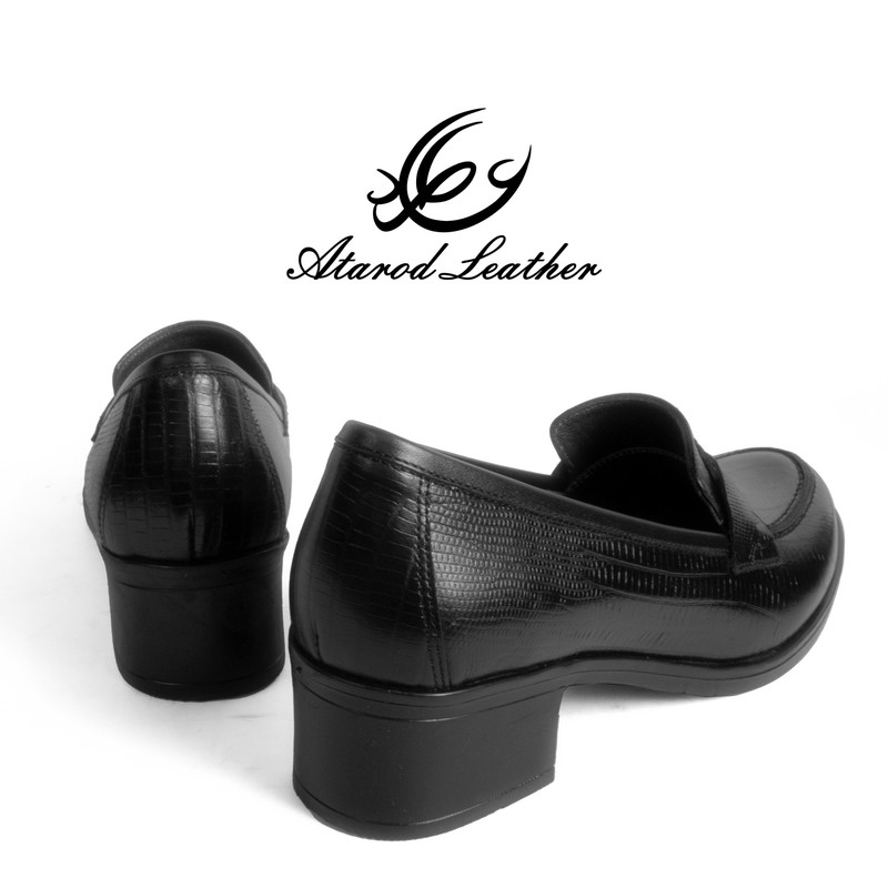 کفش زنانه چرم عطارد مدل چرم طبیعی کد SH146