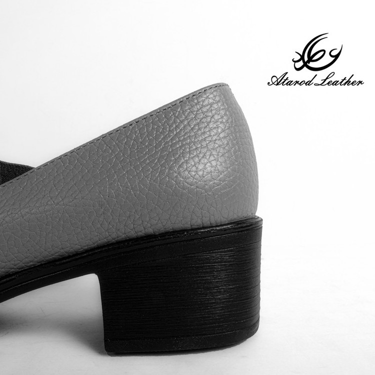 کفش پاشنهدار زنانه چرم عطارد مدل SH170