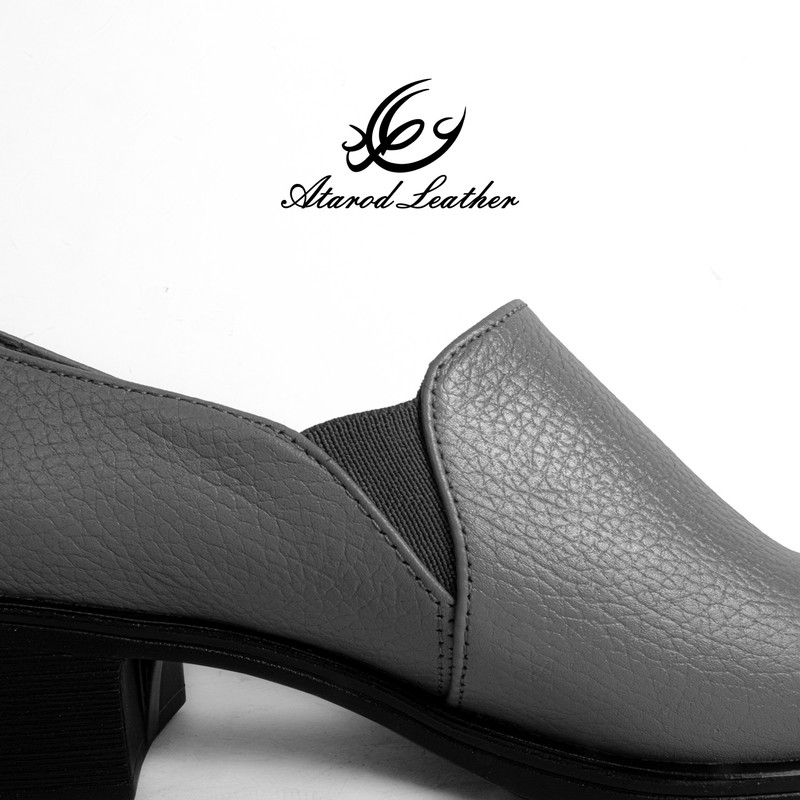 کفش پاشنهدار زنانه چرم عطارد مدل SH170
