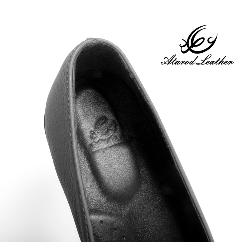 کفش پاشنهدار زنانه چرم عطارد مدل SH170