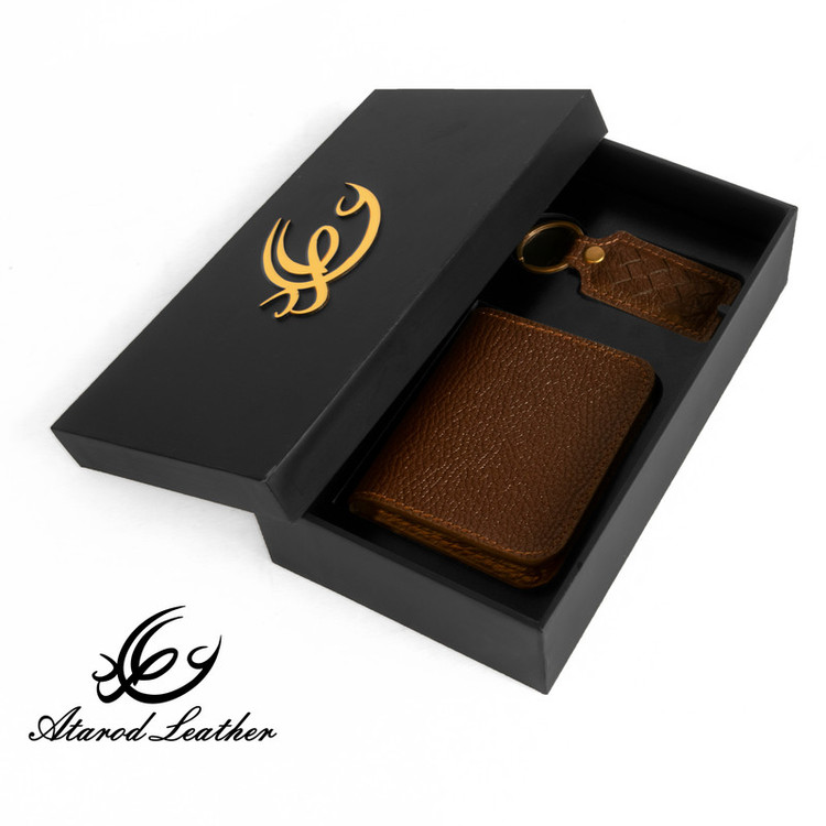 ست هدیه چرم عطارد مدل چرم طبیعی کد A58