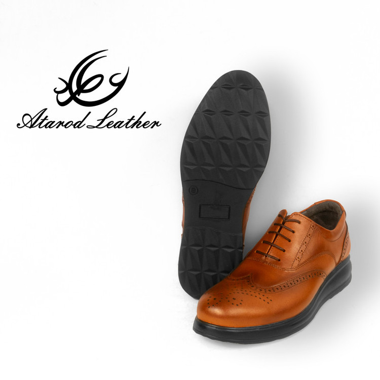 کفش روزمره مردانه چرم عطارد مدل چرم طبیعی کد SH51