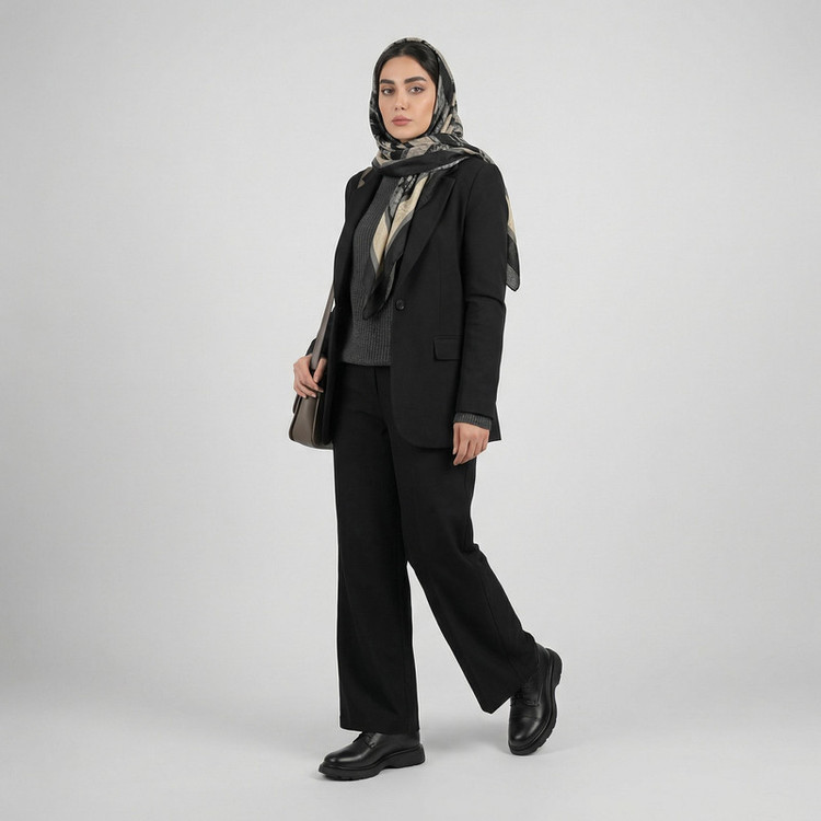 کفش روزمره زنانه چرم عطارد مدل چرم طبیعی کد SH329