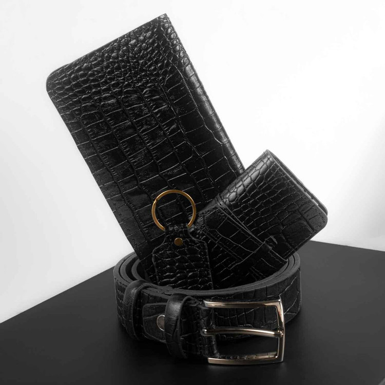 ست هدیه چرم عطارد مدل چرم طبیعی کد A56