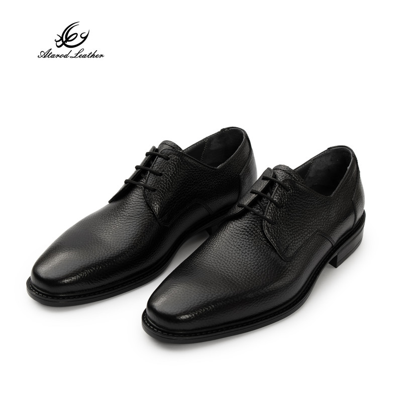کفش رسمی مردانه چرم عطارد مدل چرم طبیعی کد SH374