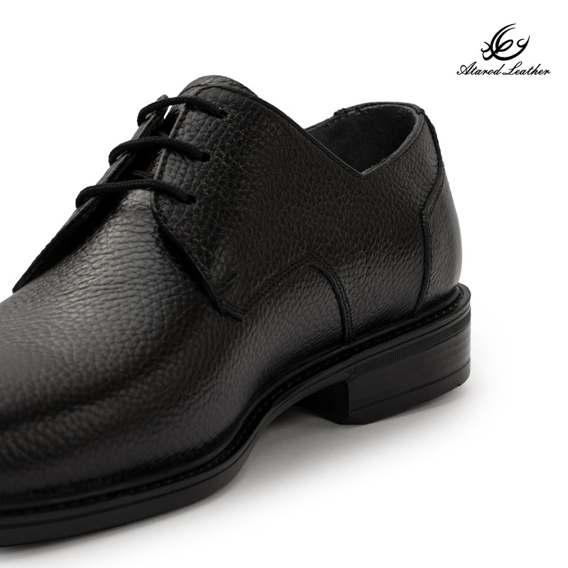 کفش رسمی مردانه چرم عطارد مدل چرم طبیعی کد SH374