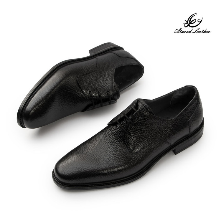 کفش رسمی مردانه چرم عطارد مدل چرم طبیعی کد SH374