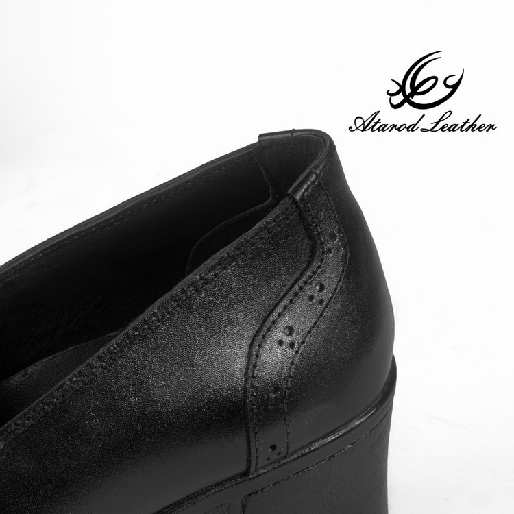 کفش زنانه چرم عطارد مدل طبی چرم طبیعی کد SH71