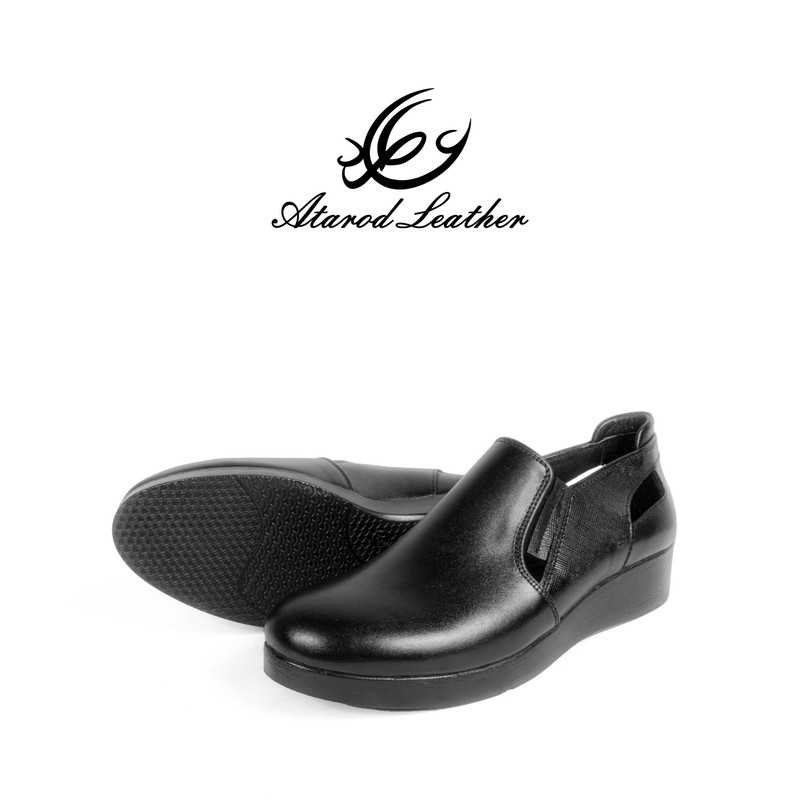 کفش طبی زنانه چرم عطارد مدل چرم طبیعی کد SH160