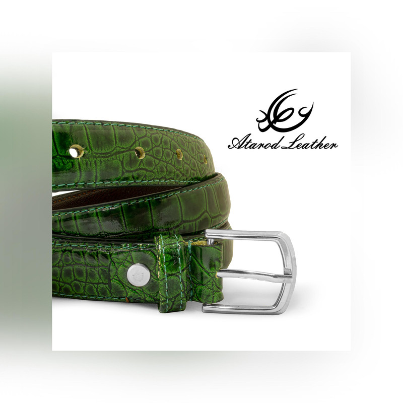 کمربند زنانه چرم عطارد مدل چرم طبیعی کد B54