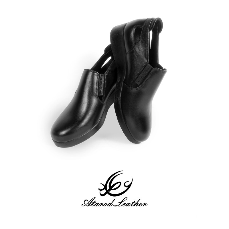 کفش طبی زنانه چرم عطارد مدل چرم طبیعی کد SH160