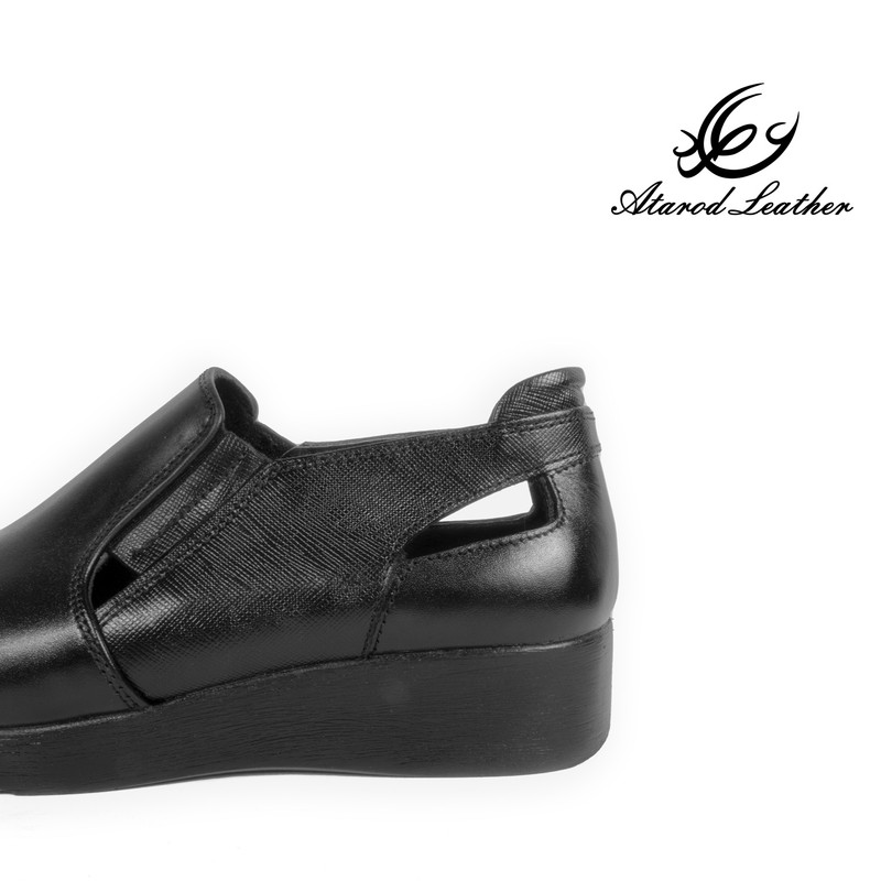 کفش طبی زنانه چرم عطارد مدل چرم طبیعی کد SH160