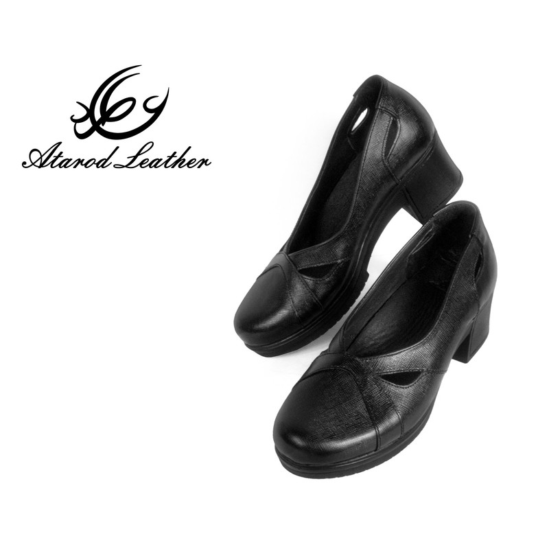 کفش زنانه چرم عطارد مدل چرم طبیعی کد SH214