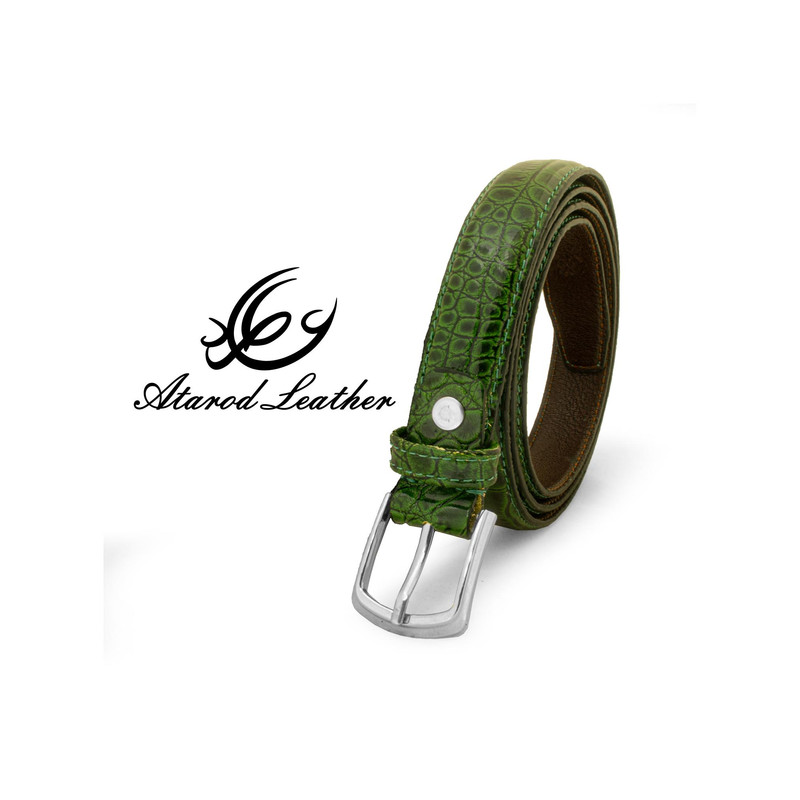 کمربند زنانه چرم عطارد مدل چرم طبیعی کد B54