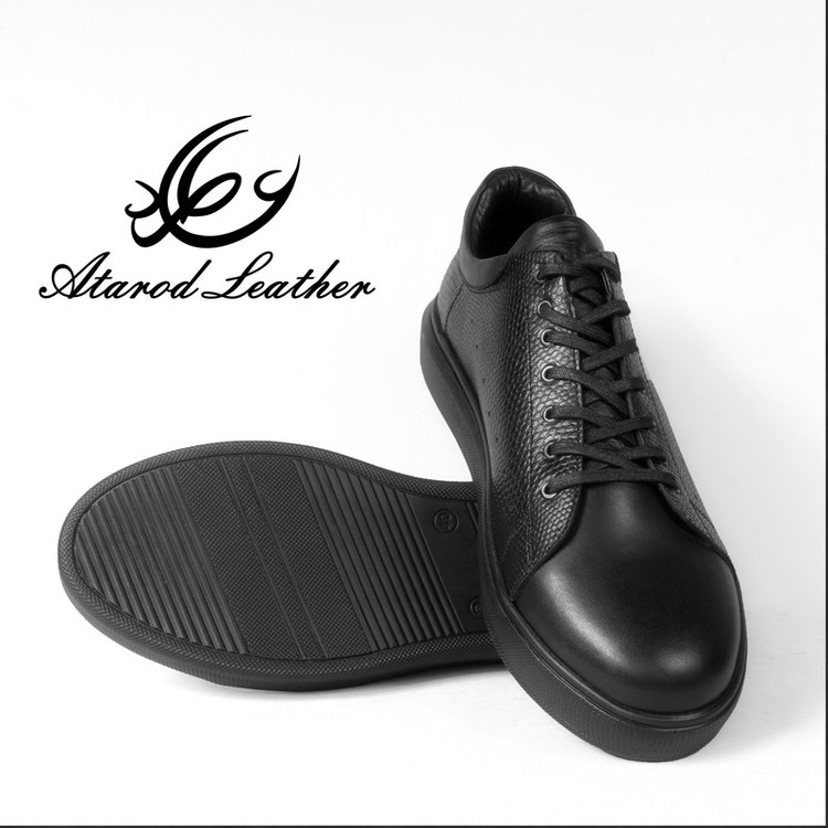 کفش روزمره مردانه چرم عطارد مدل چرم طبیعی کد SH93