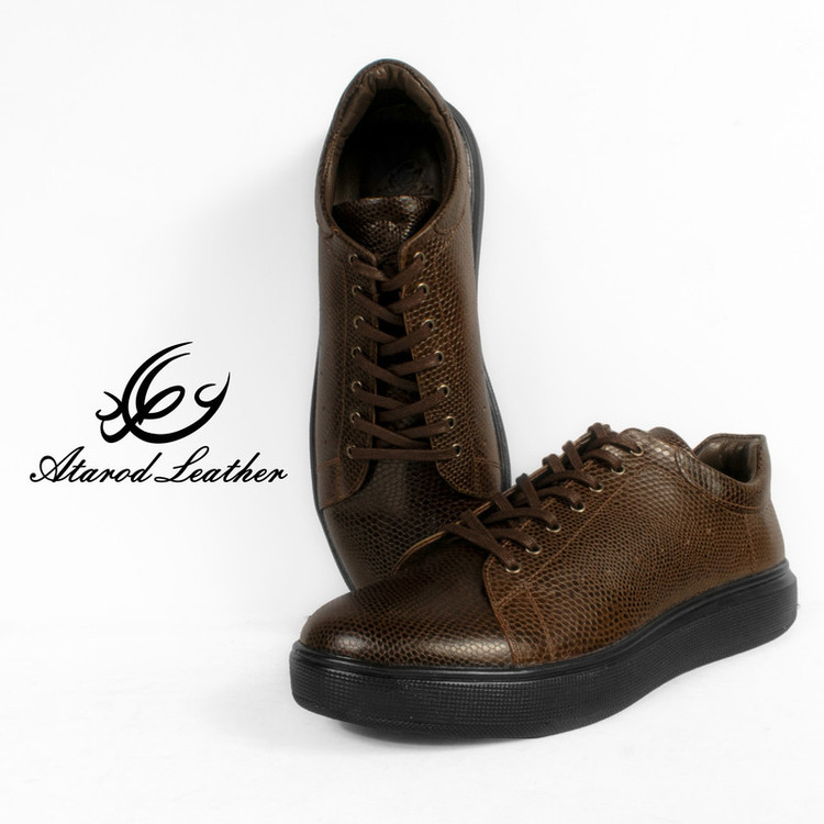 کفش روزمره مردانه چرم عطارد مدل چرم طبیعی کد SH129