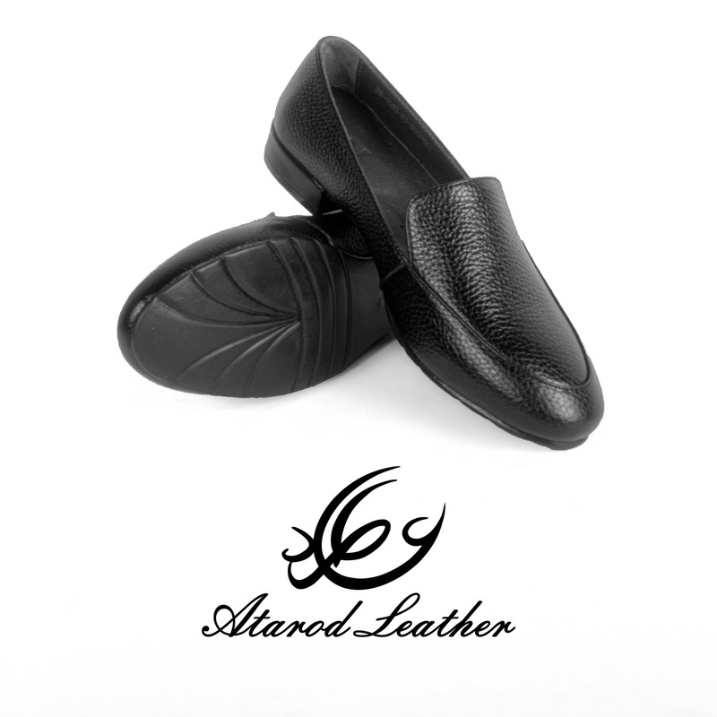 کفش زنانه چرم عطارد مدل چرم طبیعی کد SH182