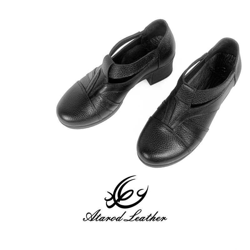 کفش زنانه چرم عطارد مدل چرم طبیعی کد SH252