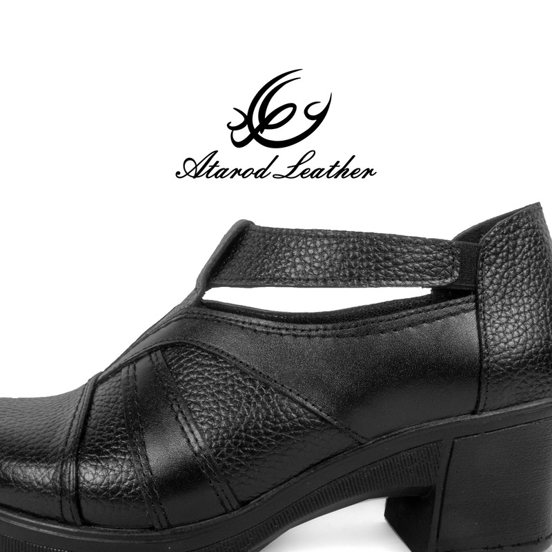 کفش زنانه چرم عطارد مدل چرم طبیعی کد SH252
