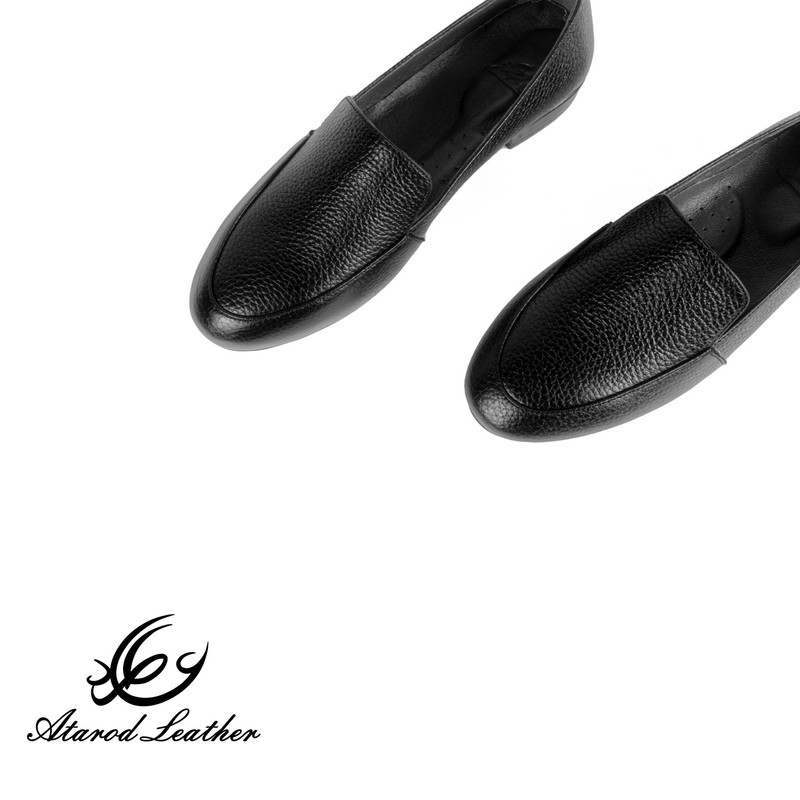 کفش زنانه چرم عطارد مدل چرم طبیعی کد SH182