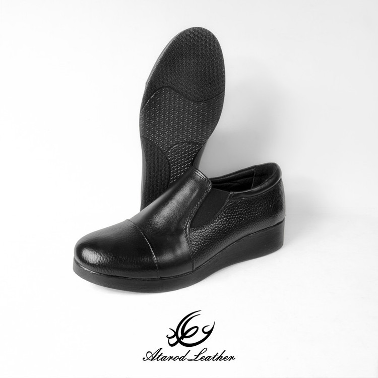 کفش طبی زنانه چرم عطارد مدل چرم طبیعی کد SH78