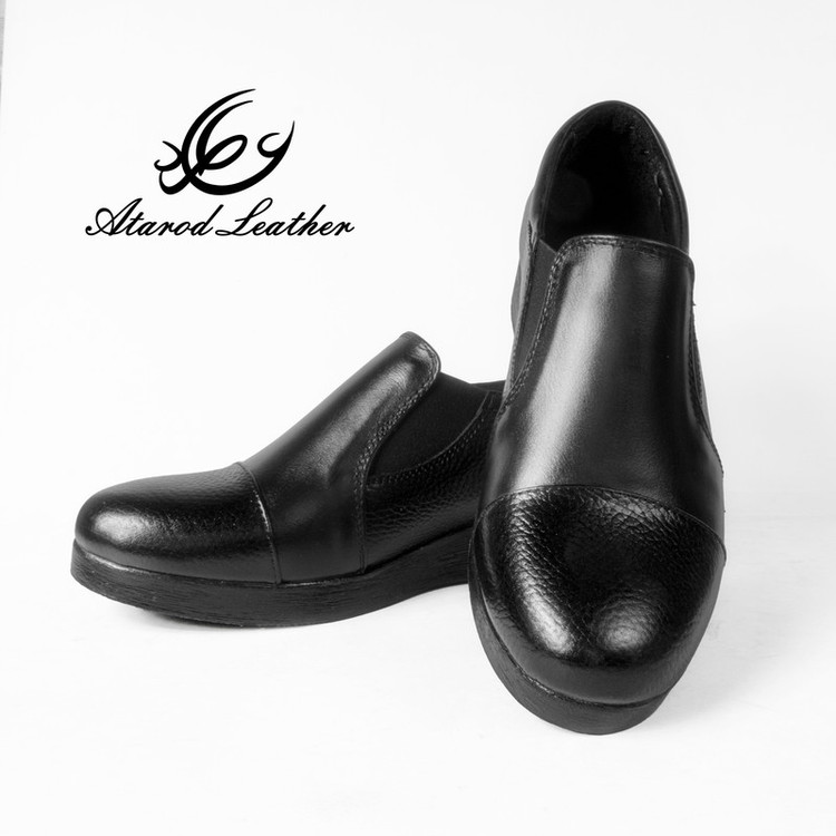 کفش طبی زنانه چرم عطارد مدل چرم طبیعی کد SH78