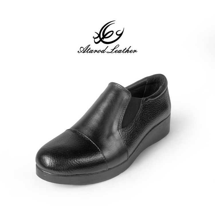 کفش طبی زنانه چرم عطارد مدل چرم طبیعی کد SH78