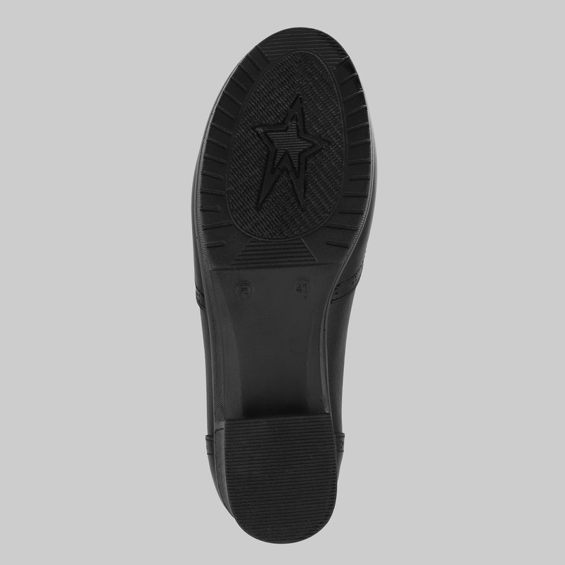 کفش پاشنهدار زنانه چرم عطارد مدل طبی چرم طبیعی کد SH77