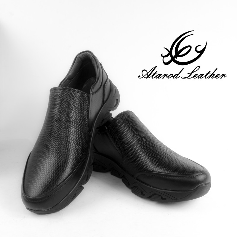 کفش روزمره زنانه چرم عطارد مدل چرم طبیعی کد SH115