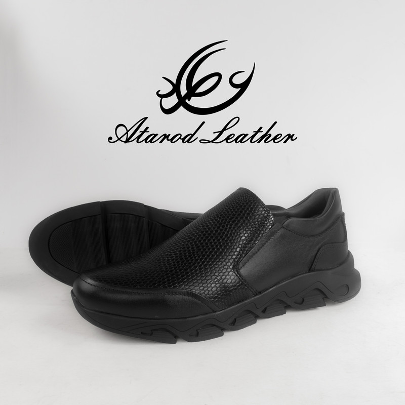 کفش روزمره زنانه چرم عطارد مدل چرم طبیعی کد SH115
