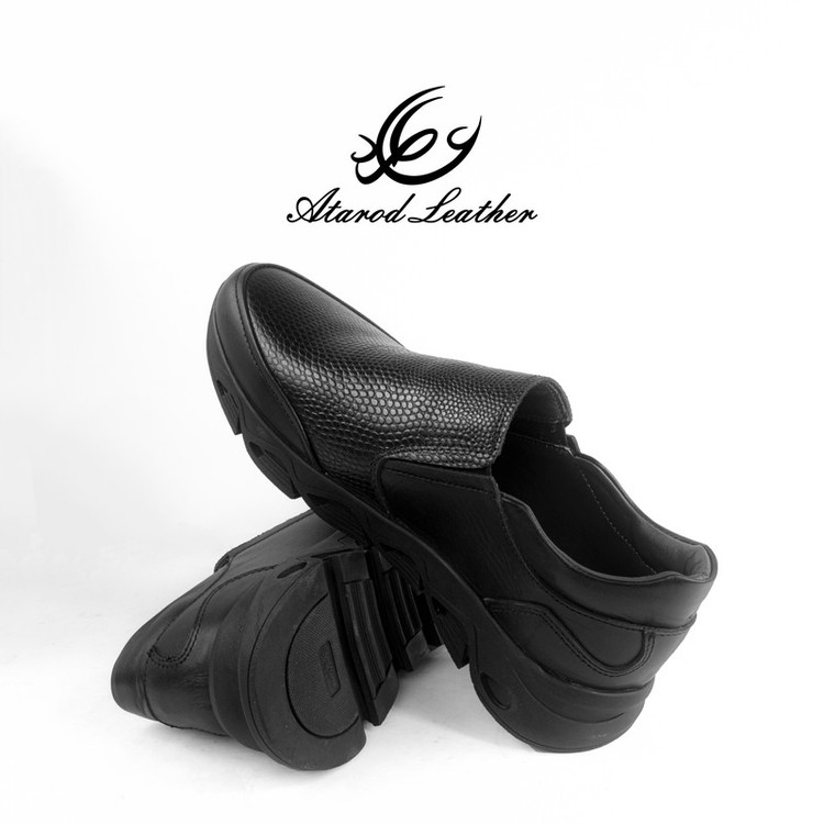کفش روزمره زنانه چرم عطارد مدل چرم طبیعی کد SH115