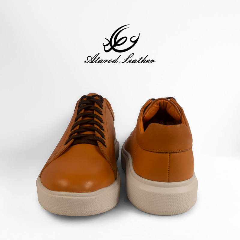 کفش روزمره مردانه چرم عطارد مدل چرم طبیعی کد SH219