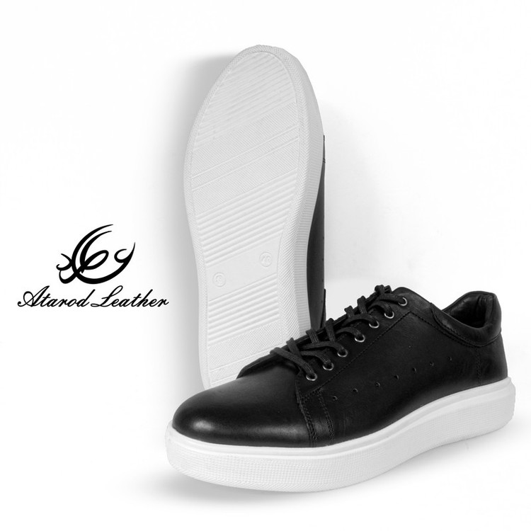 کفش روزمره مردانه چرم عطارد مدل چرم طبیعی کد SH219