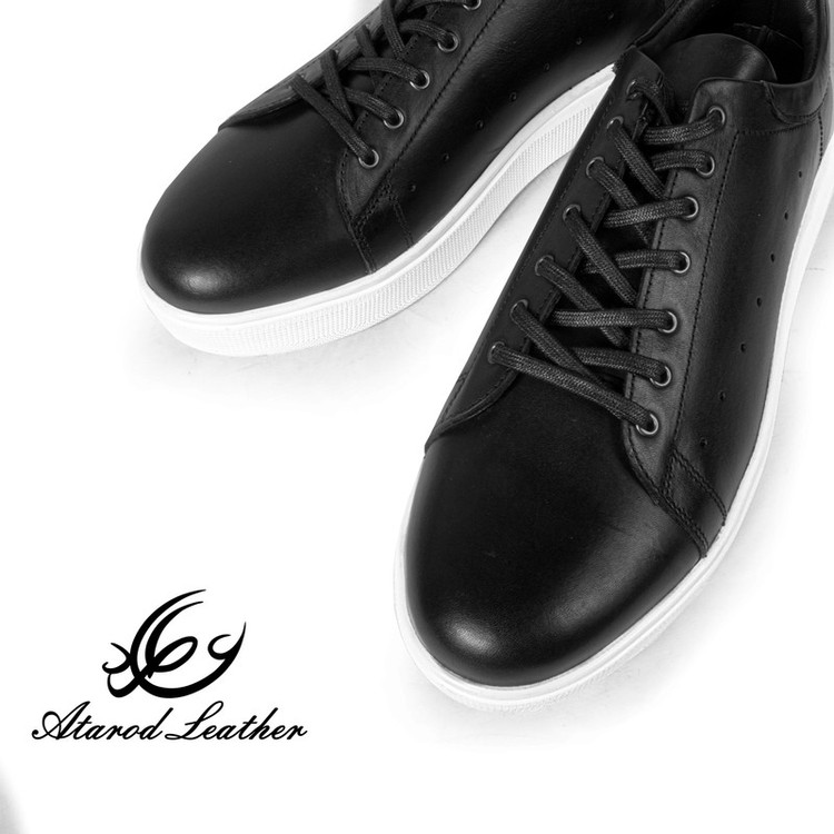 کفش روزمره مردانه چرم عطارد مدل چرم طبیعی کد SH219