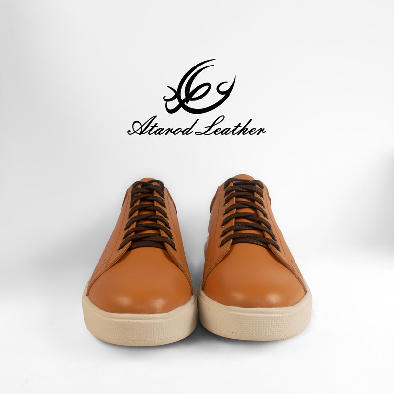 کفش روزمره مردانه چرم عطارد مدل چرم طبیعی کد SH219