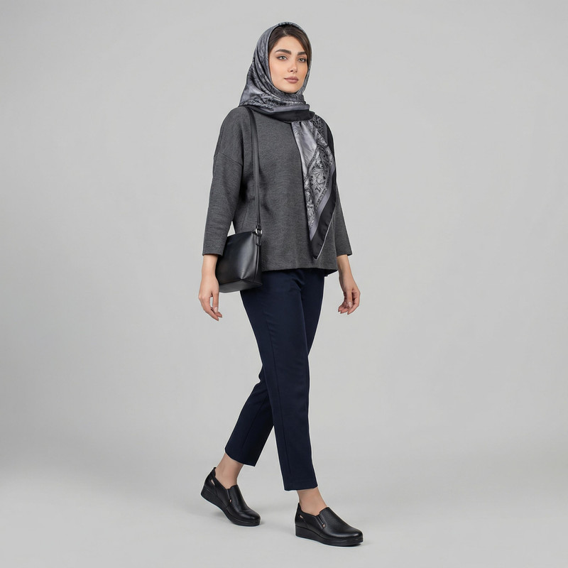 کفش طبی زنانه چرم عطارد مدل چرم طبیعی کد SH156