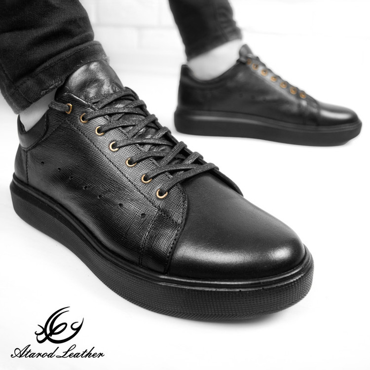 کفش روزمره مردانه چرم عطارد مدل چرم طبیعی کد SH72