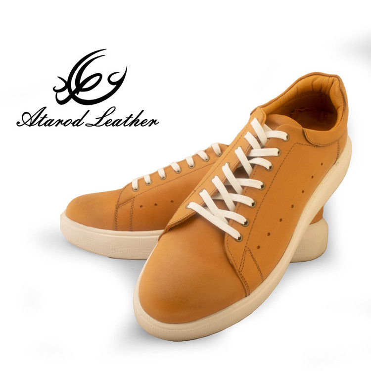 کفش روزمره مردانه چرم عطارد مدل چرم طبیعی کد SH72